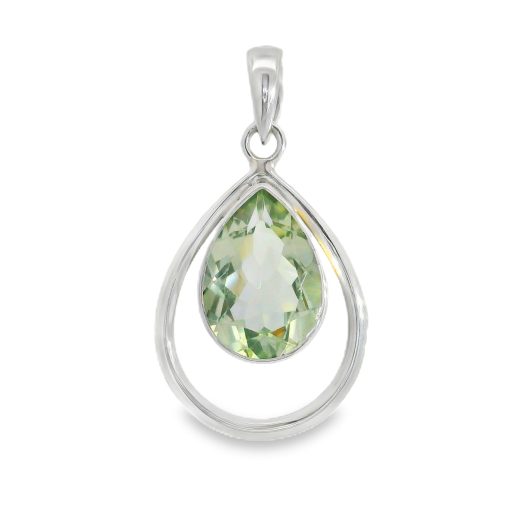 Prasiolite Pendant - 3.9g