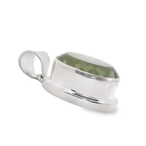Prasiolite Pendant - 27.6g - Image 3
