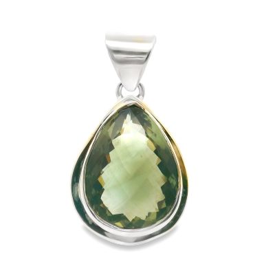 Prasiolite Pendant - 21.3g