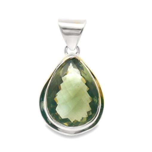 Prasiolite Pendant - 21.3g