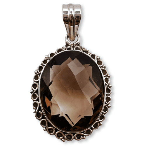 Smoky Quartz Pendant 11.8g