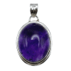 Amethyst Cabochon Pendant 11g