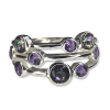 Amethyst and Mystic Topaz Ring