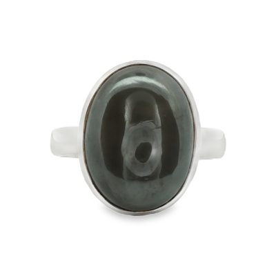 Hematite Ring - 7 grams - Size Q