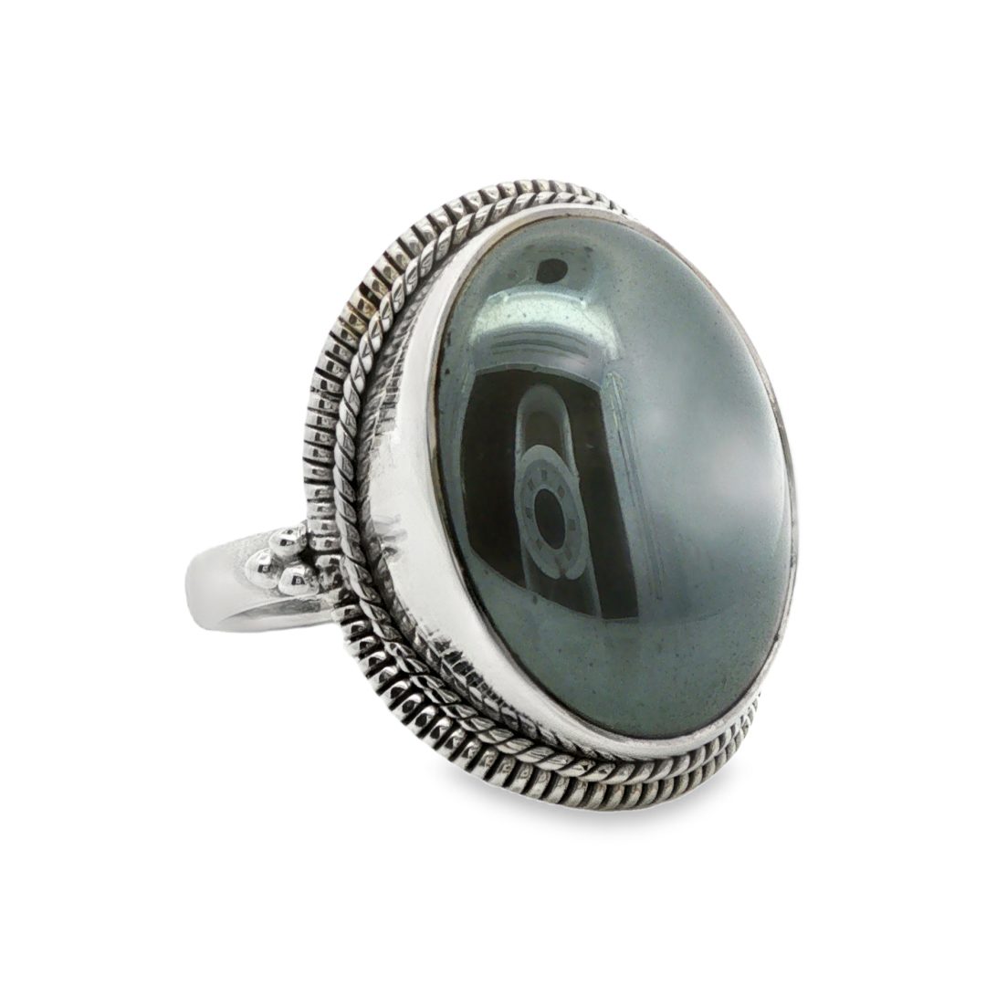 Hematite Ring - 12.00 grams - Size T - Image 3
