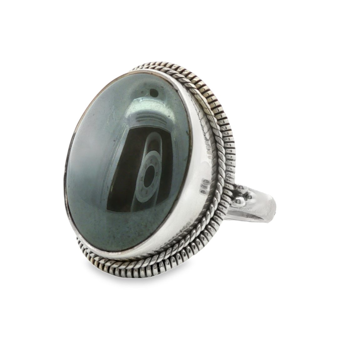 Hematite Ring - 12.00 grams - Size T - Image 2
