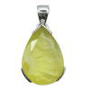 Neon Prehnite Pendant 8.8g