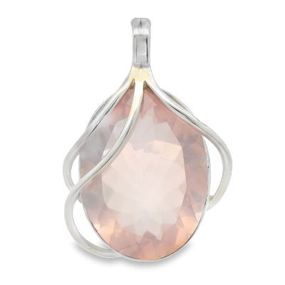 Rose Quartz Pendant 12.4g