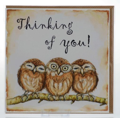Thinking of You (Owls) Card