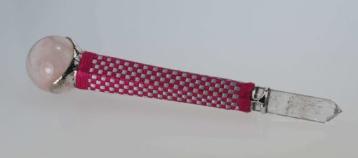 Hand Crafted Wand - Pink & White