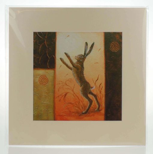 Dance of the Hares (M) Mounted Print