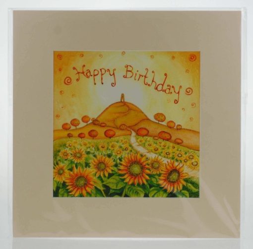 Happy Birthday Mounted Print