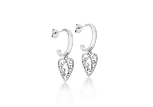 Lily & Lotty Sterling Silver & Diamond Earrings
