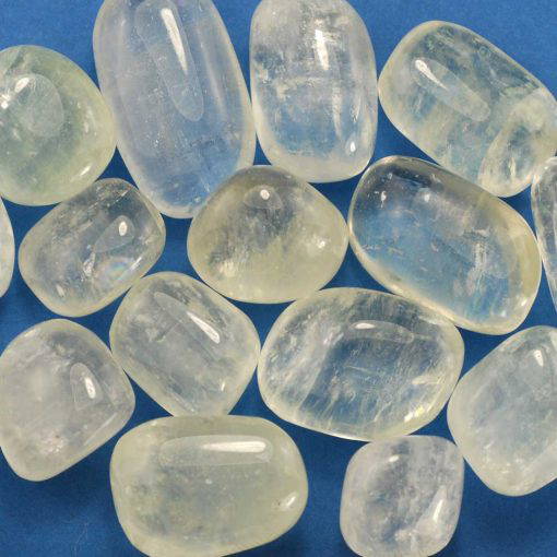 Tumbled Clear Calcite