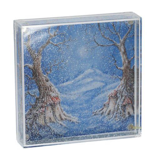 Midwinter Glitter Snow Globe Frame