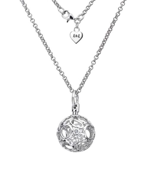 Lily & Lotty Sterling Silver & Diamond Necklace