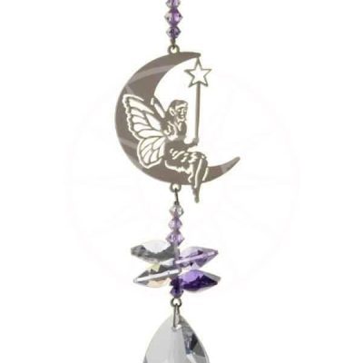 Crystal Fantasy - Fairy With Wand - Purple