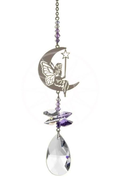 Crystal Fantasy - Fairy With Wand - Purple