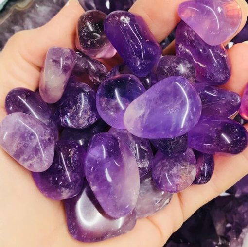 Tumbled Amethyst