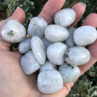 Tumbled Blue Moonstone