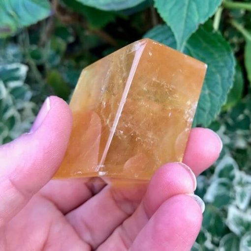 Golden Honey Calcite 156.1 grams