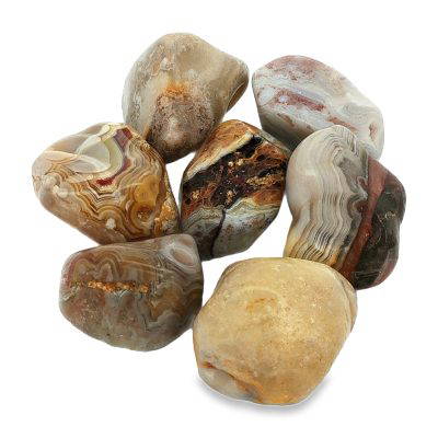 Crazy Lace Agate Tumbled - Large 12-20g