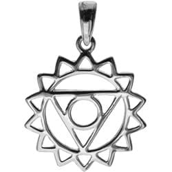 throat chakra pendant P1140