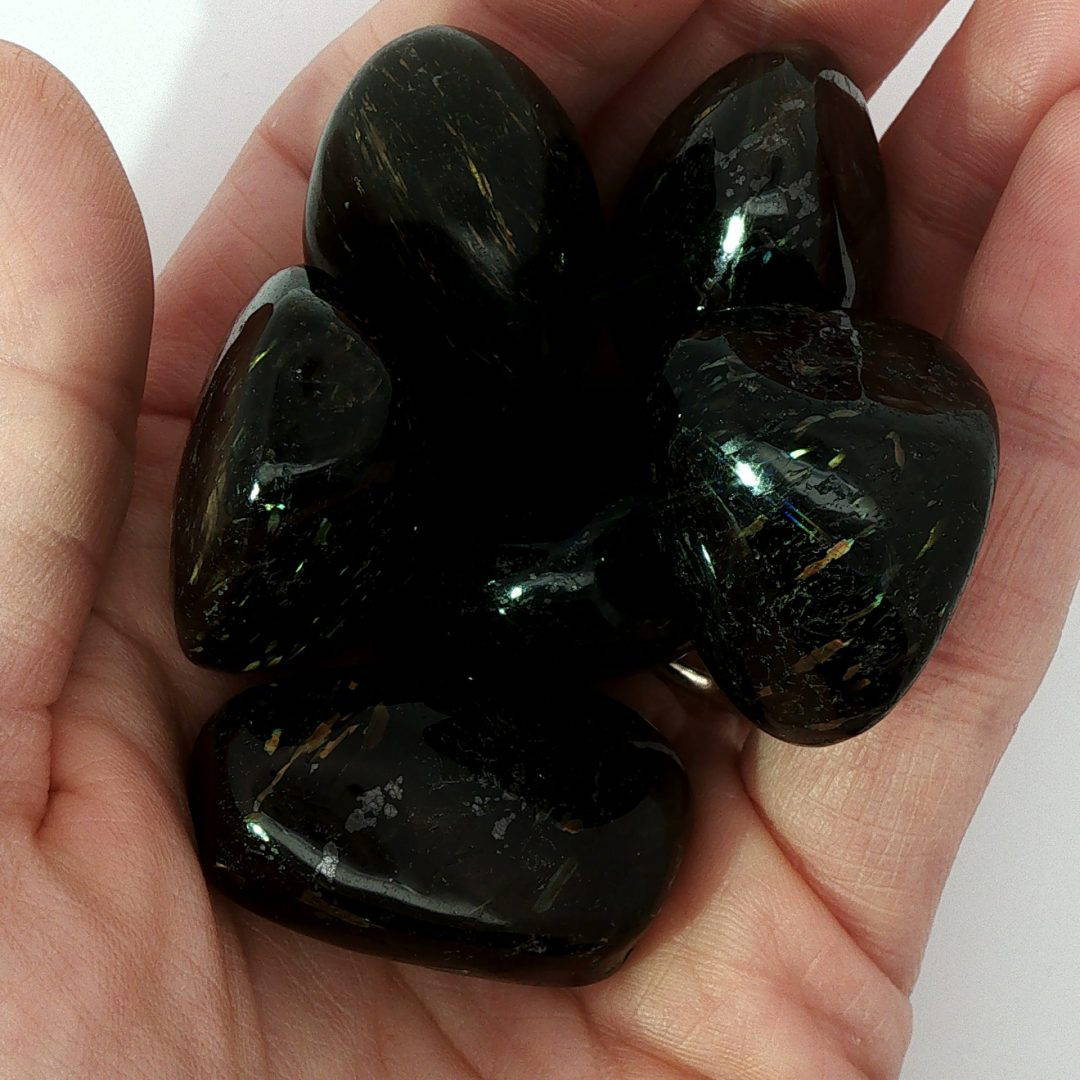 Nuummite 24-28 grams Tumbled - Image 2