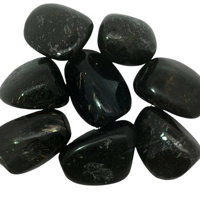 Nuummite 24-28 grams Tumbled
