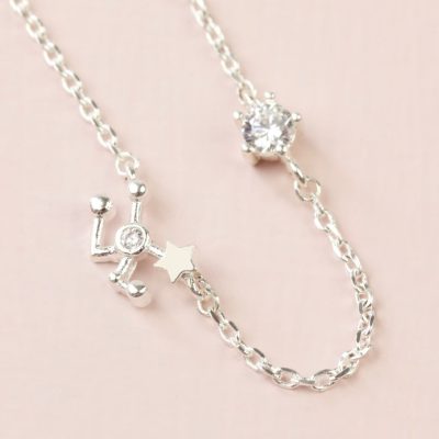 Taurus Constellation & Birthstone Necklace