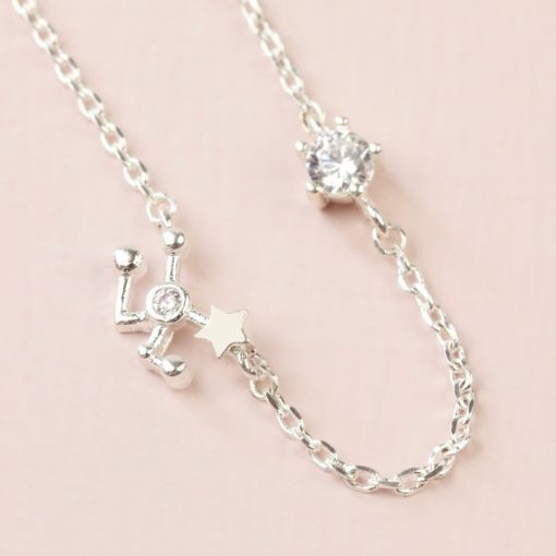 Taurus Constellation & Birthstone Necklace