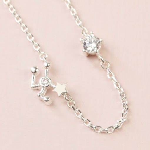 Taurus Constellation & Birthstone Necklace