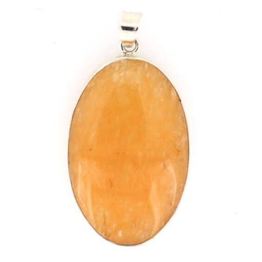 Yellow Aventurine Oval Pendant 11.4 grams