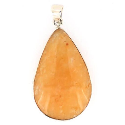 Yellow Aventurine Teardrop Pendant 10.5 grams