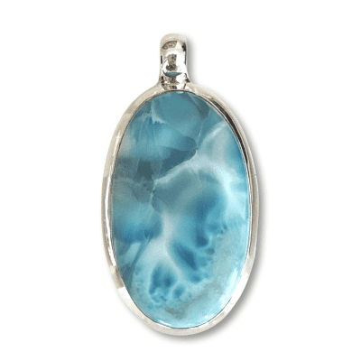 Larimar Pendant  12.3 grams