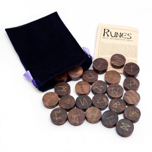 Hand Carved Wooden Runes