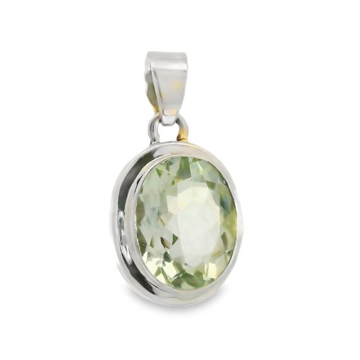 Prasiolite Pendant - 12.2 grams - Image 2