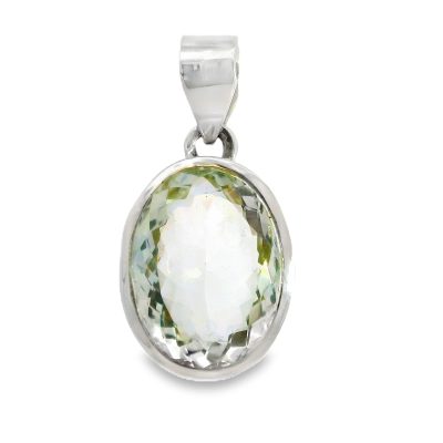 Prasiolite Pendant - 11.3 grams