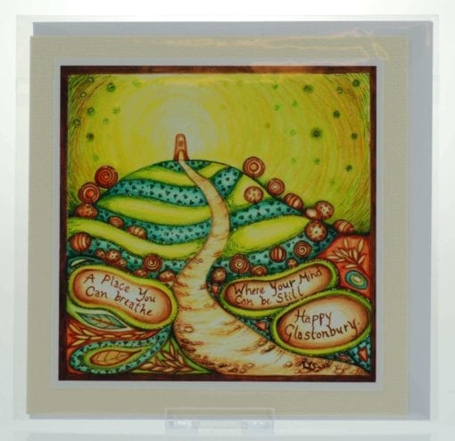 A Walk to the Hill Card - Happy Art