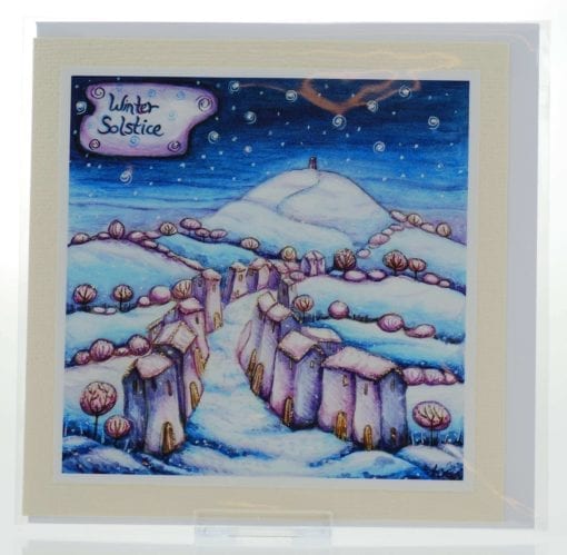 Winter Solstice Card - Happy Art