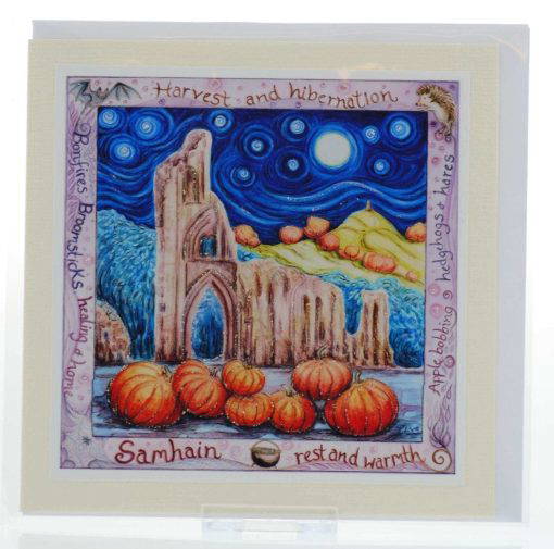 Bonfires & Broomsticks Card - Happy Art