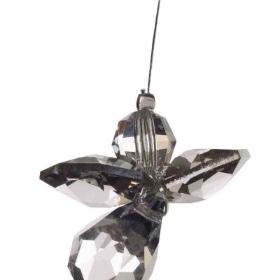 Swarvoski Crystal Gurdian Angel - Silver Small
