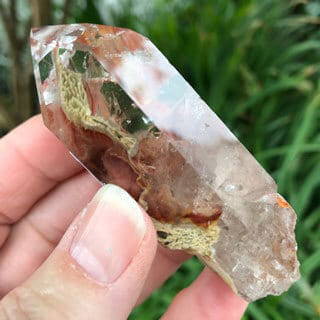 Amphibole-Quartz-7377 Amethyst Pocket Angels