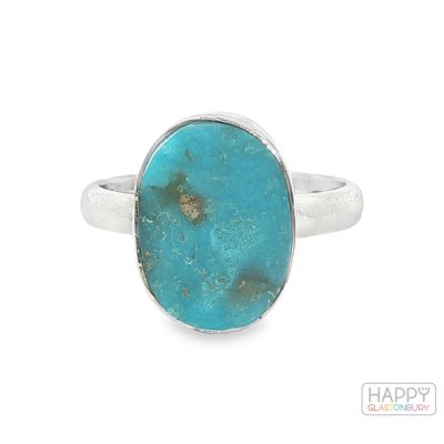 Sleeping Beauty Turquoise Ring - UK ring size O