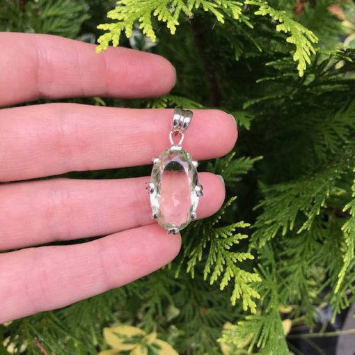 Prasiolite Pendant - 8.6 grams - Image 2