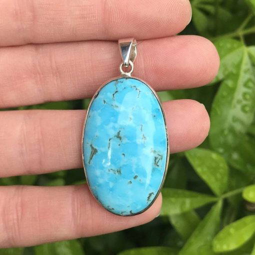 Cornish Turquoise Pendant - 9.14 grams - Image 2