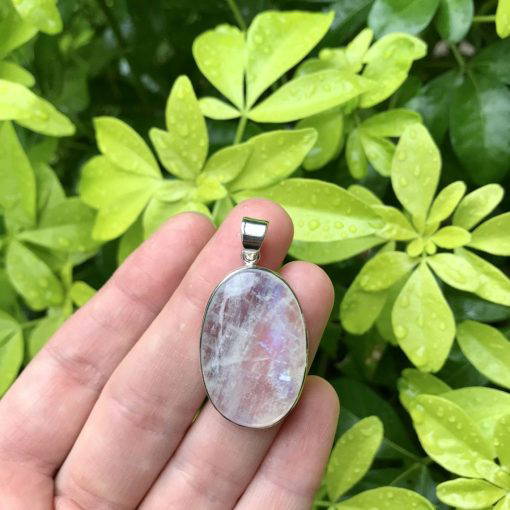 Rainbow Moonstone Pendant - 9.46 grams - Image 2