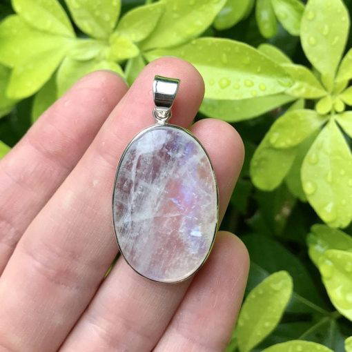 Rainbow Moonstone Pendant - 9.46 grams - Image 3