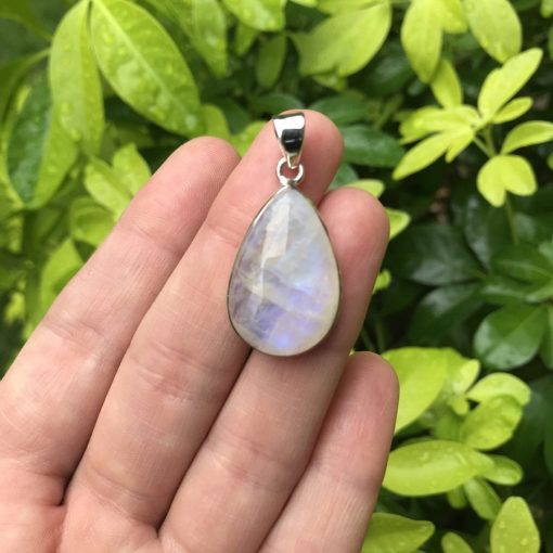 Rainbow Moonstone Pendant - 9 grams - Image 2