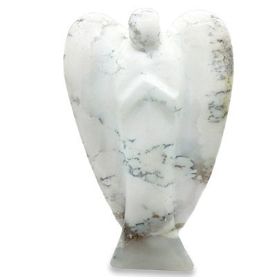Dendritic Opal (Merlinite) Angel 810g